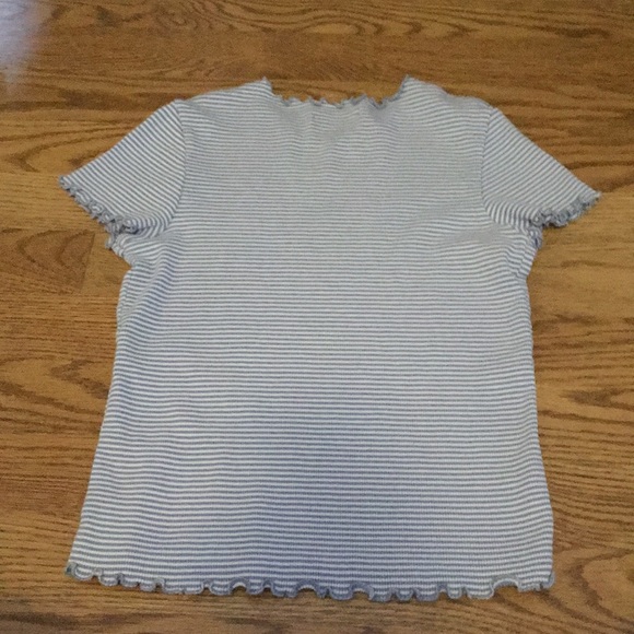 Blue striped Brandy Melville top - Picture 2 of 3